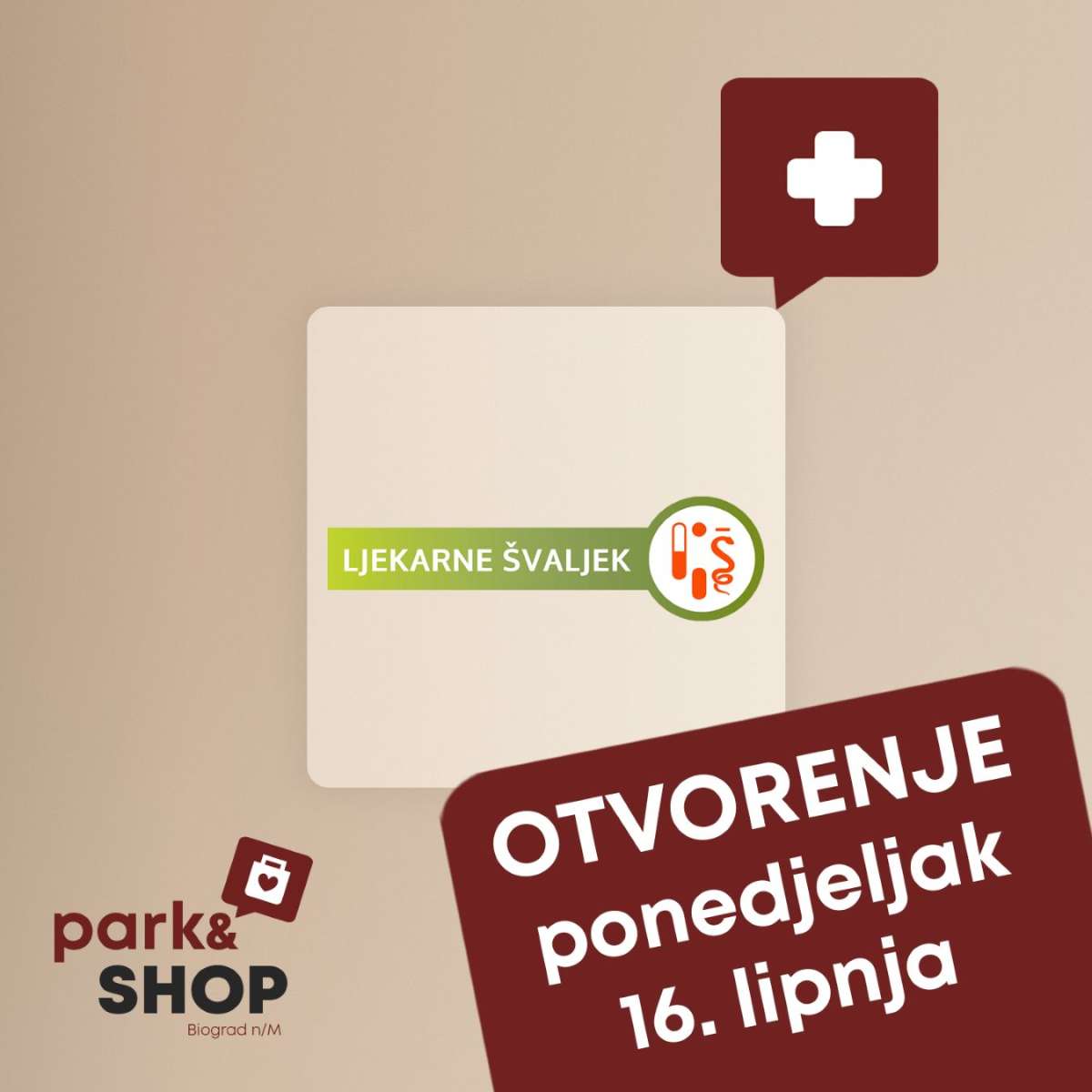 Otvorenje Ljekarne Švaljek u Park&Shop centru u Biogradu na Moru