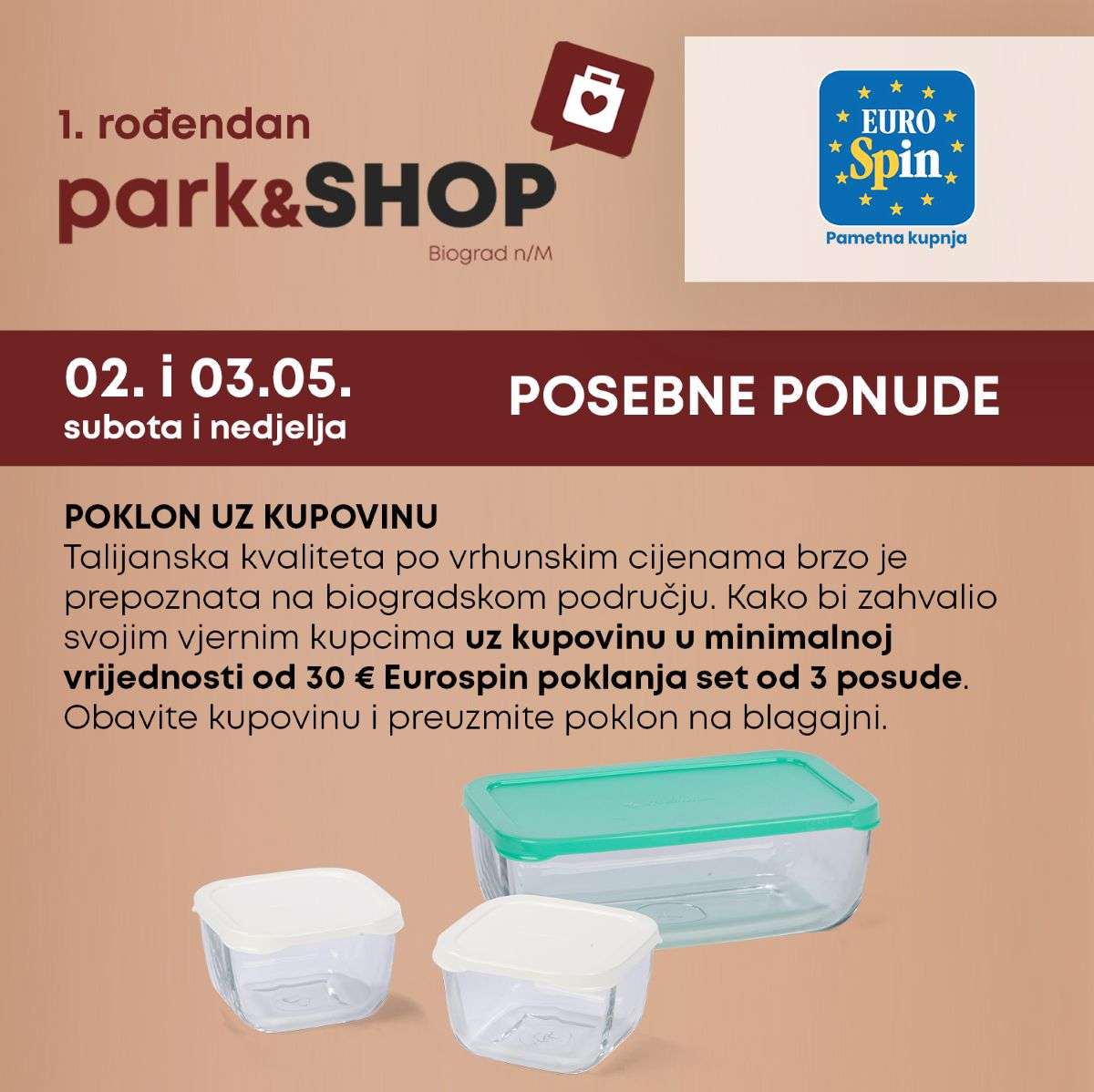 1. rođendan Park & Shop centra u Biogradu na Moru - 