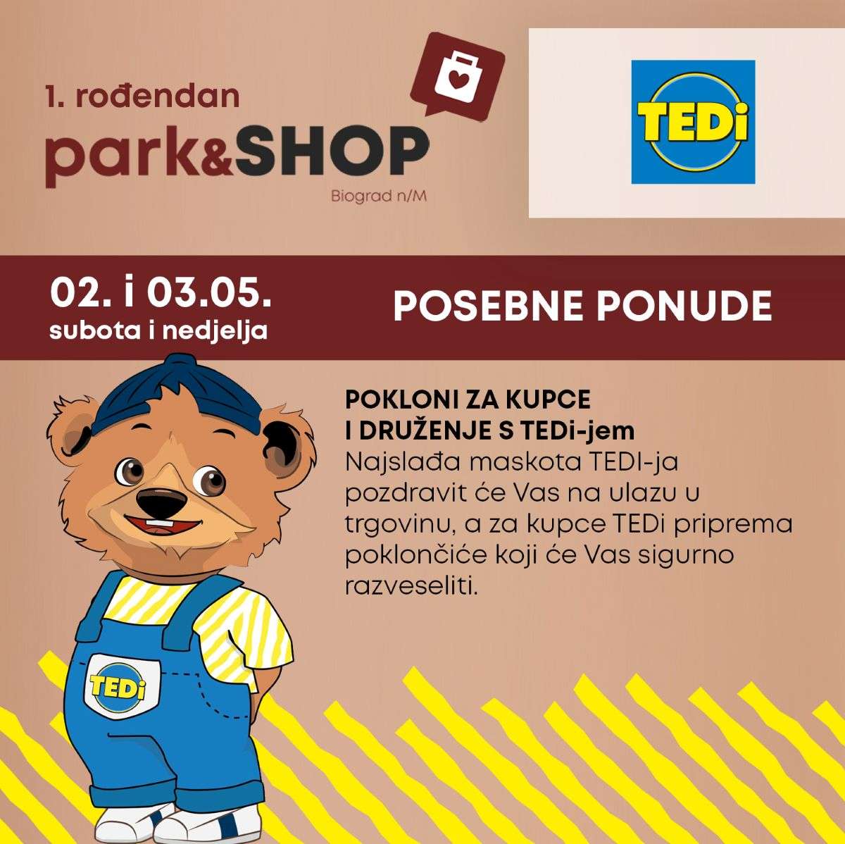 1. rođendan Park & Shop centra u Biogradu na Moru - 